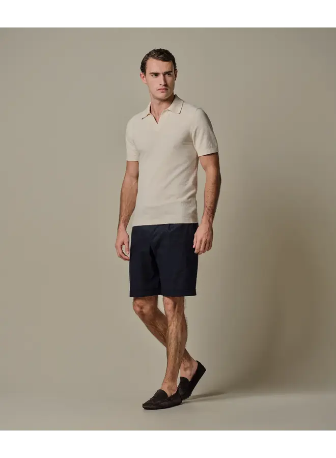 Polo Korte Mouw Off White Crêpe PPXD10023E