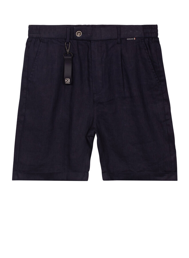 Tivoli Short 100% Linnen 611102 Col. 60 Navy
