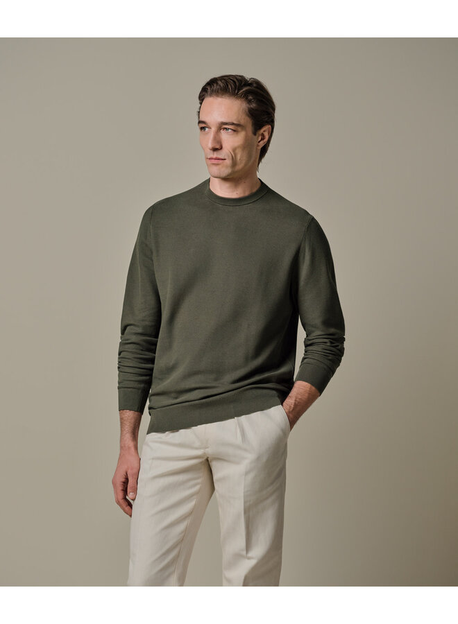 Pullover Crewneck Green Aero Ease PPXJ10020B