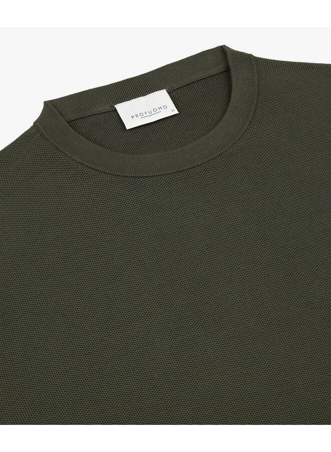 Pullover Crewneck Green Aero Ease PPXJ10020B