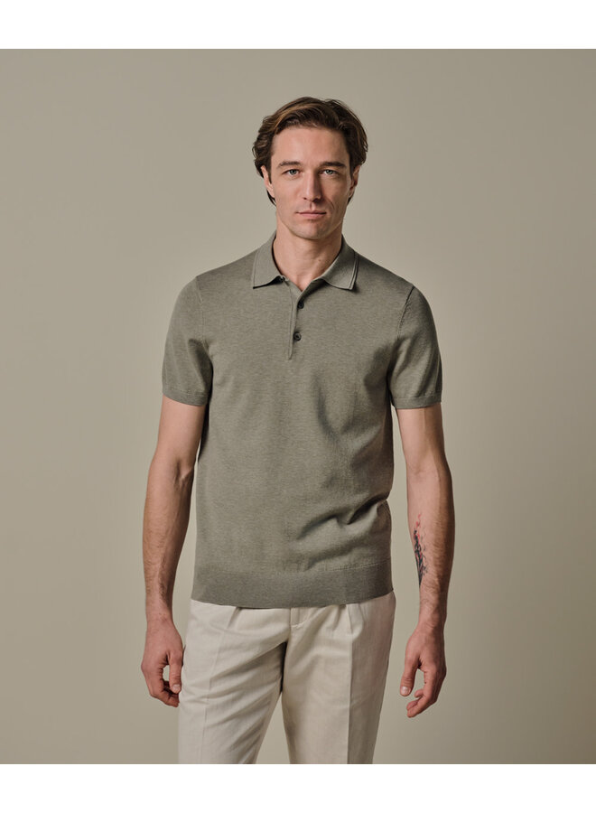 Polo Mid Green Luxury Basic PPXD10007D