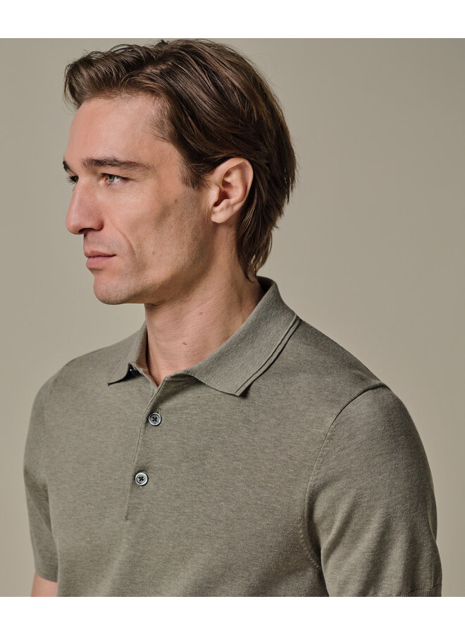Polo Mid Green Luxury Basic PPXD10007D
