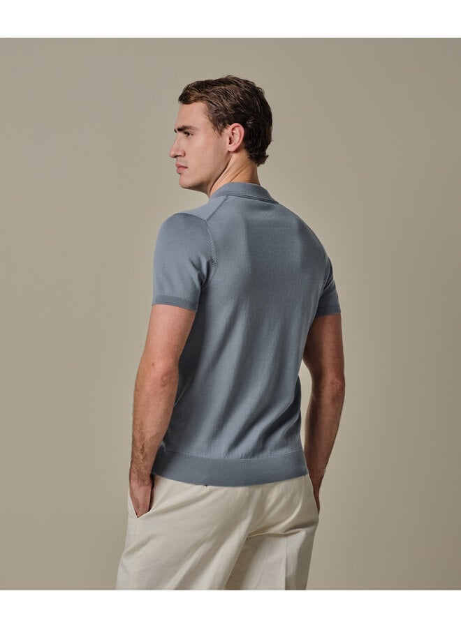 Polo Grey Blue Luxury Basic PPXD10007F