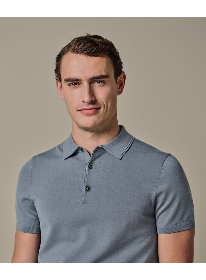 Polo Grey Blue Luxury Basic PPXD10007F