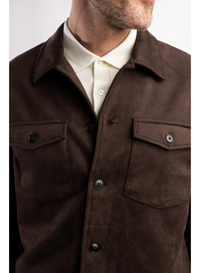 Shirt-Jacket MILANOW25-M42 Brown
