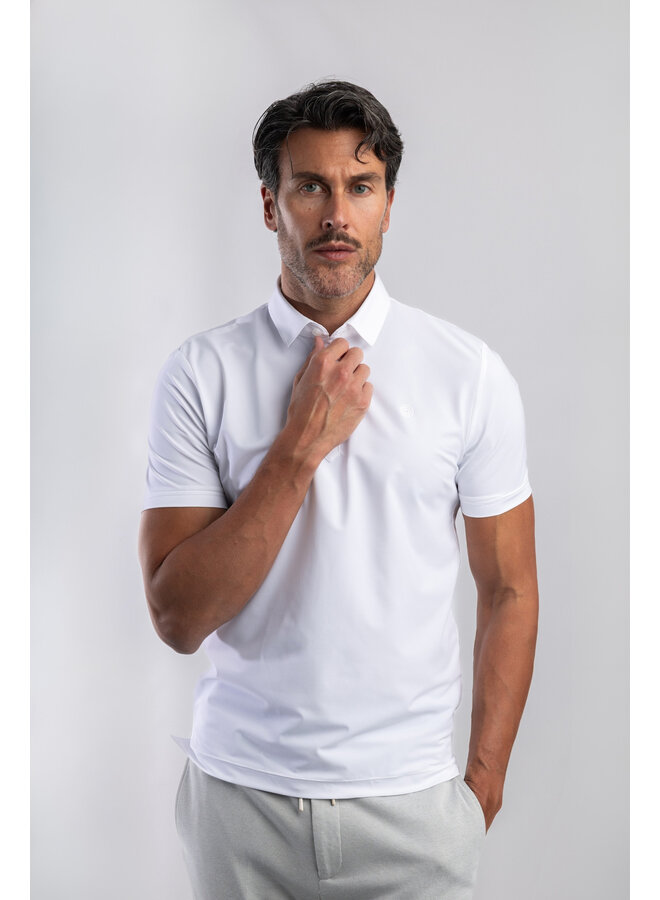 Polo Lounge Jersey KBI-M10 White