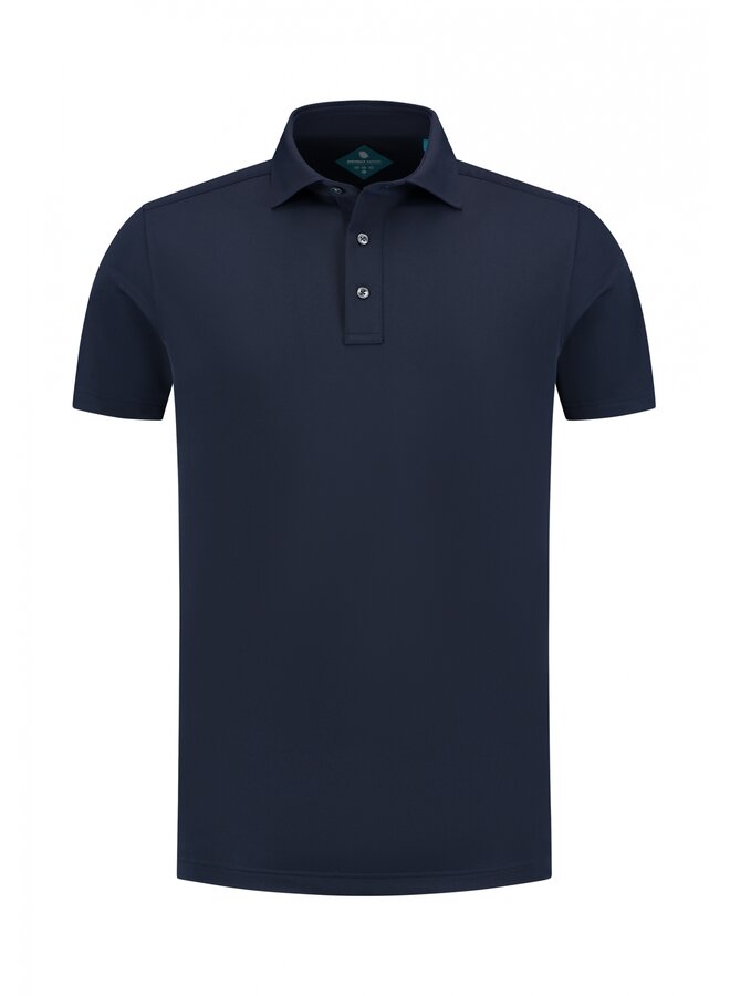 Polo Korte Mouw Pique Performance 7.41.400.780-010 Navy