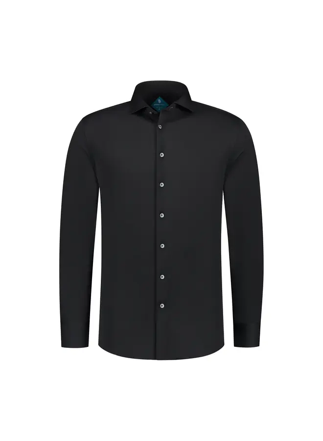 Overhemd Pique Performance 7.31.025.780-020 Zwart