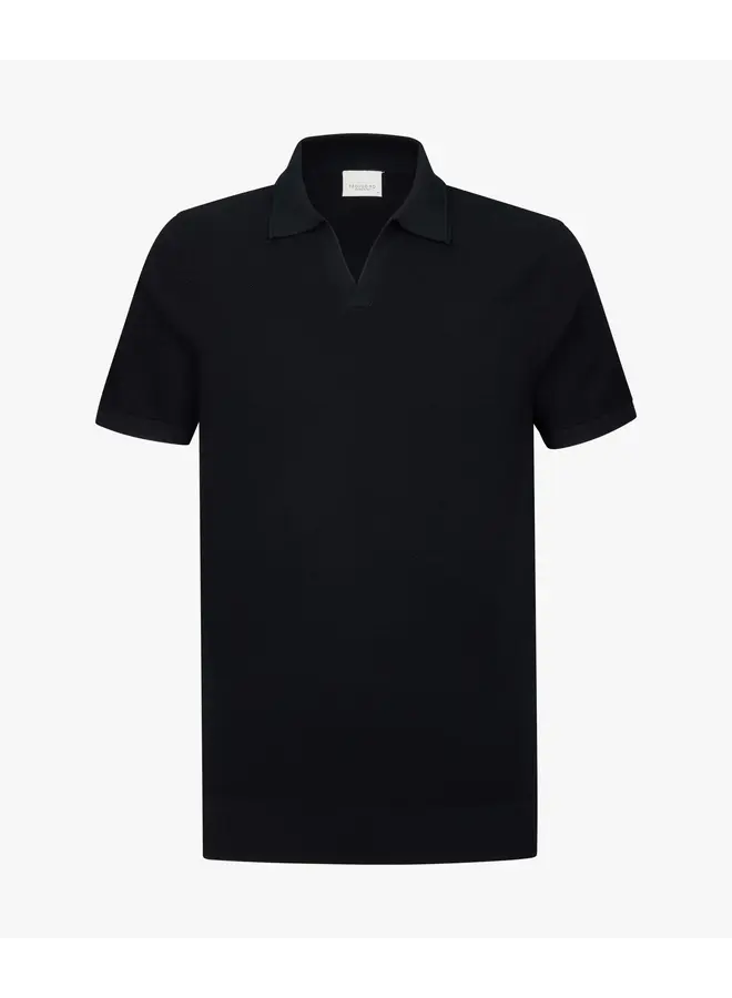 Polo Navy Luxury Basic Open Collar PPXD10009A