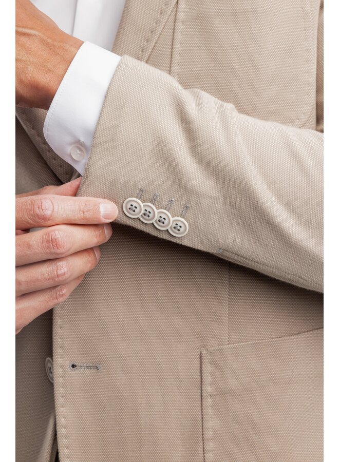 Colbert / Kostuum Jersey Travel 24/7 Knitted JBI-M20 SAND