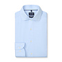 Overhemd Japanese Knitted Licht Blauw Modern Fit 1305 24 11