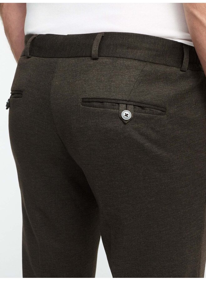 Broek / Kostuum Modern Fit 251617 DiSpartaflex SE-890 Donkerbruin
