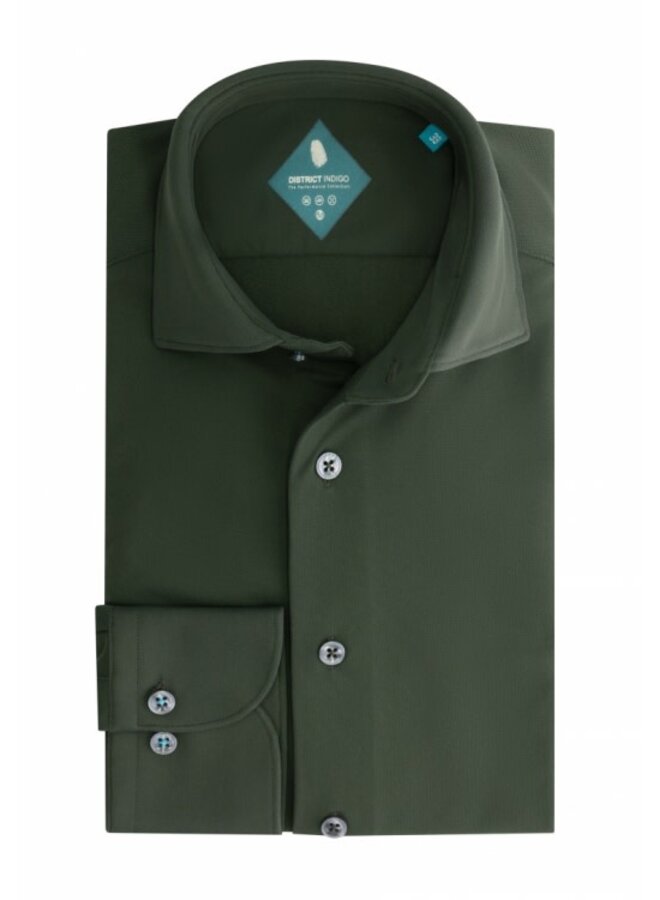 Overhemd Pique Performance 7.31.025.780-074 Groen