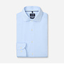 Overhemd Japanese Knitted Licht Blauw Modern Fit 1305 24 11