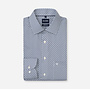 Overhemd Print Navy Modern Fit Luxor 1308 24 18