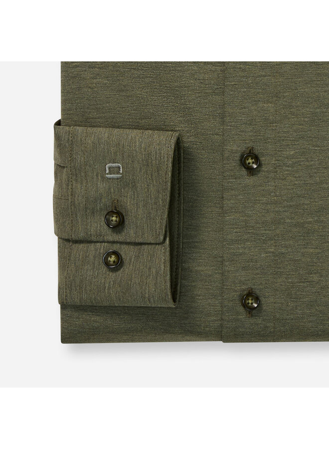 Overhemd Knitted 24/7 Modern-Fit Groen 1202 64 45