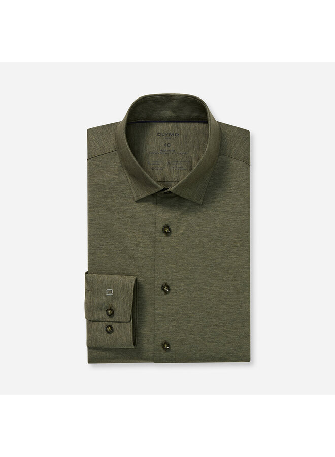 Overhemd Knitted 24/7 Modern-Fit Groen 1202 64 45