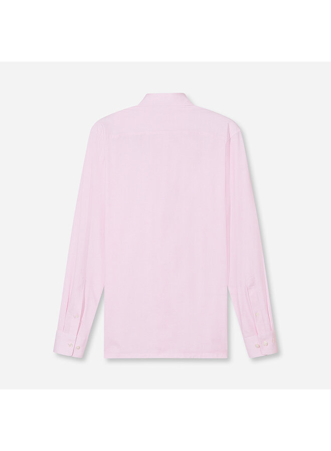Overhemd Knitted 24/7 Modern-Fit Structuur Licht Roze 1231 84 31