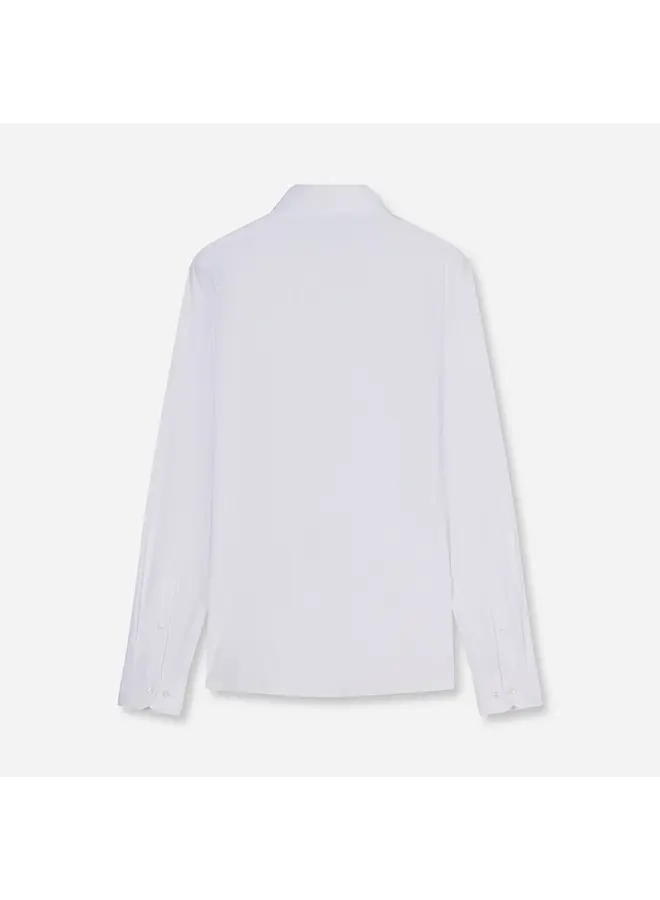 Overhemd Wit Knitted 24/7 Modern Fit 1245 24 00