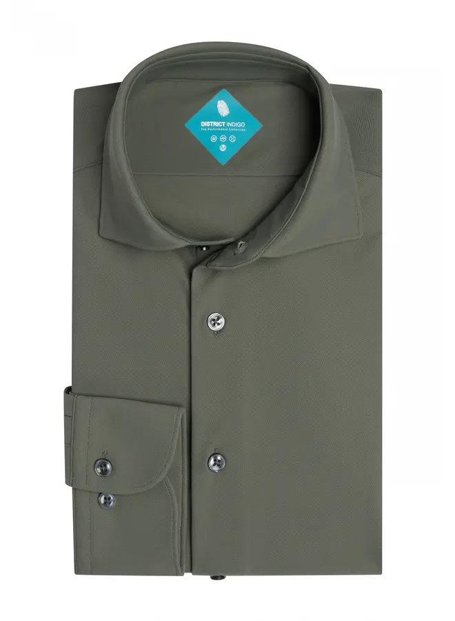 Overhemd Pique Performance 7.31.025.780-072 Dark Green