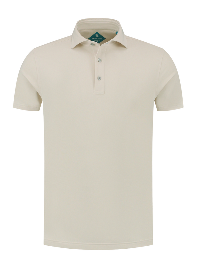 Polo Korte Mouw Pique Performance 7.41.400.780-048 Beige