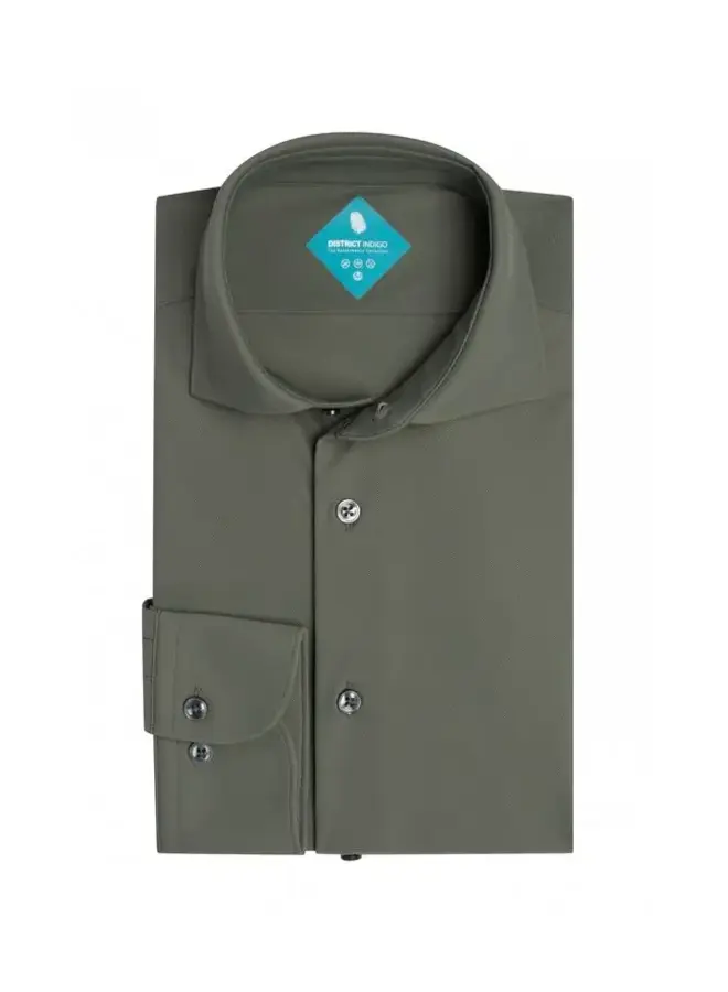 Overhemd Pique Performance 7.31.025.780-072 Dark Green