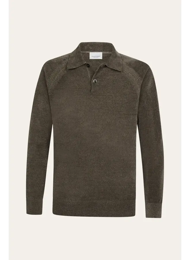Polo Chenille Bruin PPXJ30036C