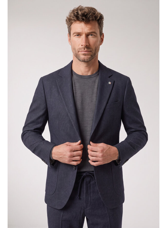 Colbert Knitted Piero Blazer 622632 Col. 60 Navy