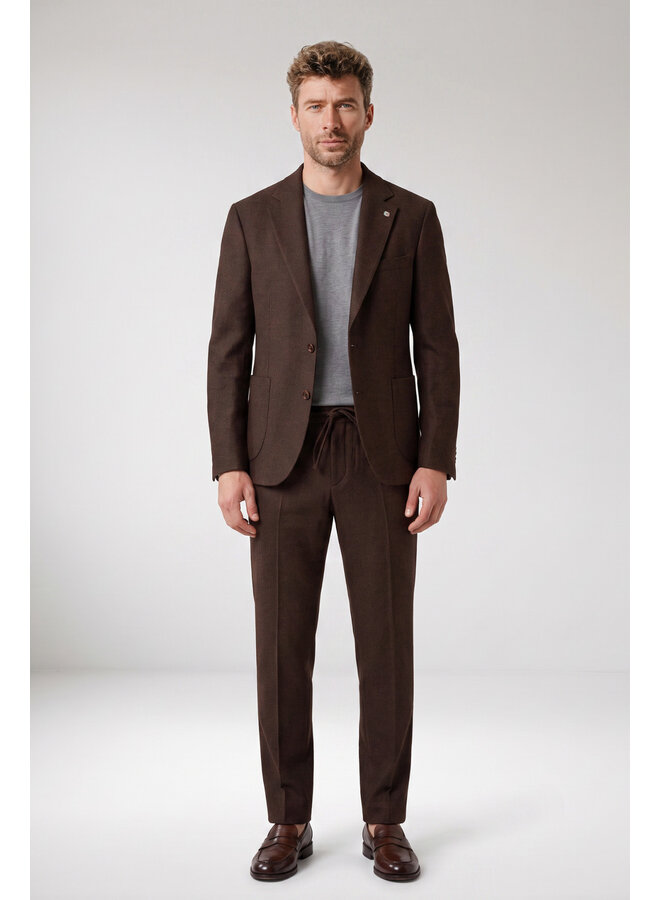 Colbert Knitted Piero Blazer 622632 Col. 80 Chocolate Brown