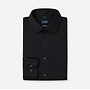 Overhemd Zwart Knitted 24/7 Modern Fit 1245 24 68