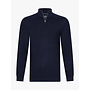 Merino Half Zip Pullover 118265001 Kleur 699000 Dark Blue