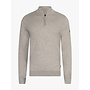 Merino Half Zip Pullover 118265001 Kleur 841000 Light Taupe