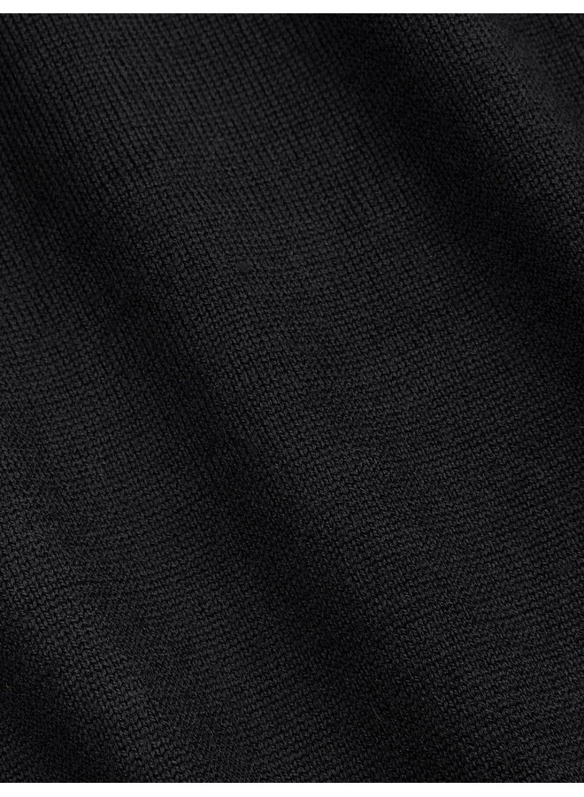 Merino Half Zip Pullover 118265001 Kleur 999000 Black