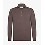 Half Zip Luxury Basic Aubergine PPXJ30002D