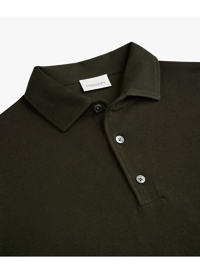 Polo One Piece Luxury Basic Donkergroen PPXJ30003C