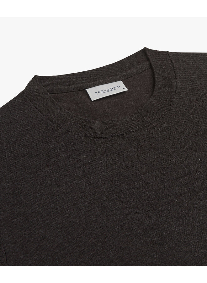 Crewneck Luxury Basic Bruin PPXJ30001E