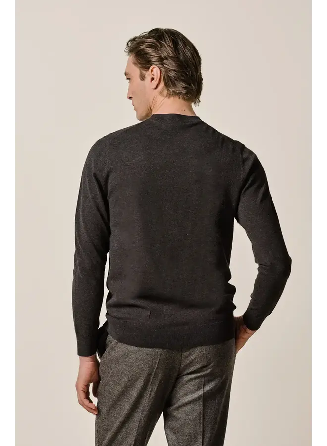 Crewneck Luxury Basic Bruin PPXJ30001E