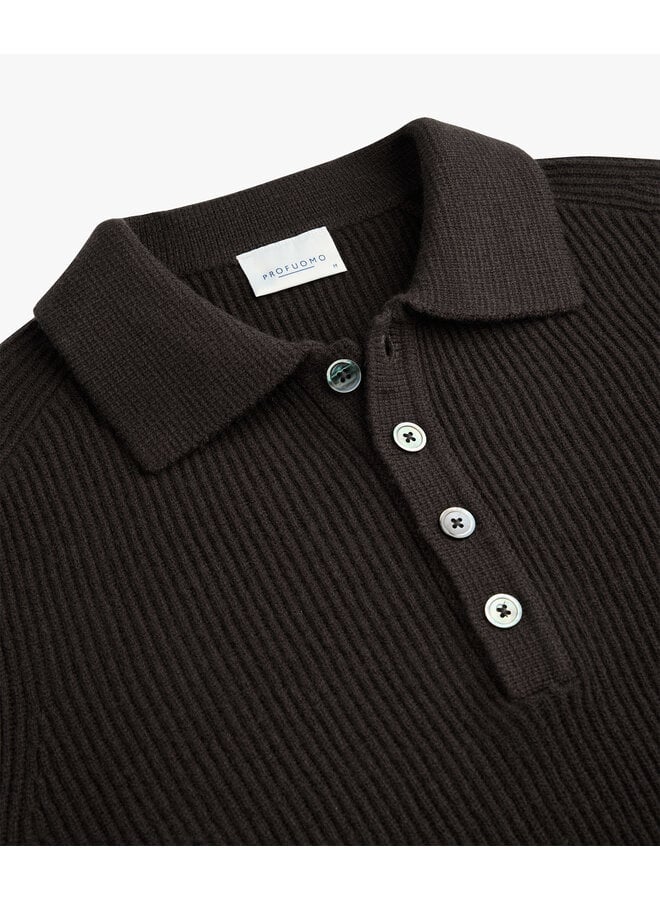 Polo Heavy wol Donkerbruin PPXJ30060D
