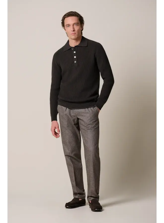 Polo Heavy wol Donkerbruin PPXJ30060D