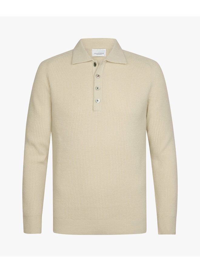 Polo Heavy wol Zand PPXJ30060E