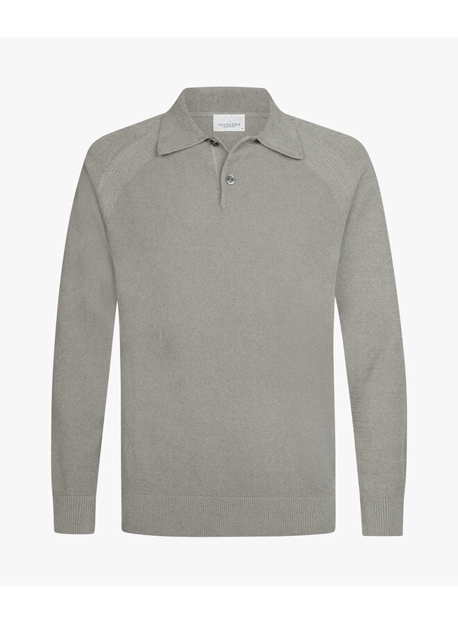 Polo Chenille Grijs PPXJ30036A