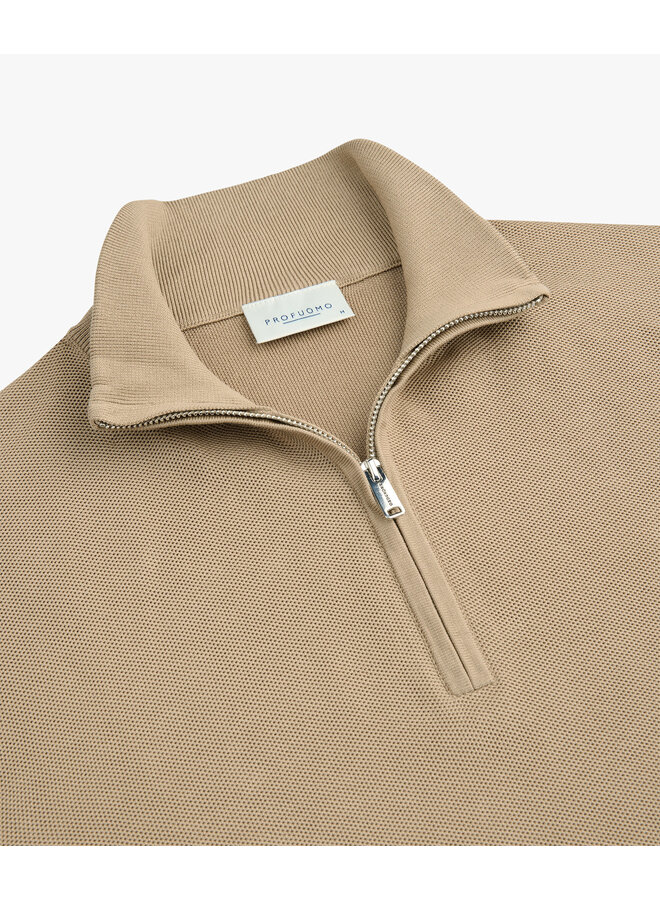 Half Zip Aero Ease Beige PPXJ30063E