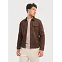 Overshirt Suède Look 627514 col 85 Bruin