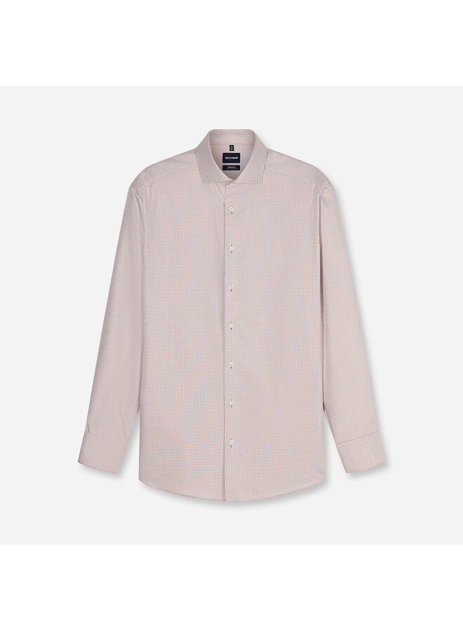 Overhemd Printje Nougat Modern Fit Luxor 1364 24 27