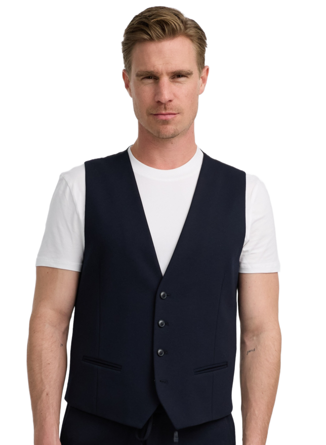 Gilet Modern Fit 202641 DiWesley-690 Donkerblauw