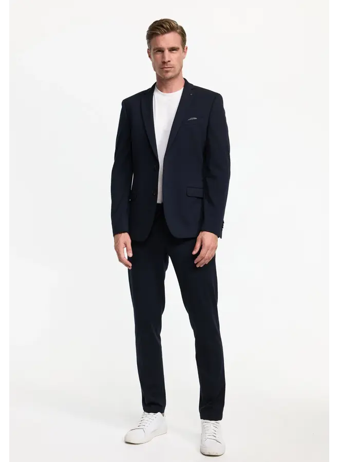 Colbert /Kostuum Modern Fit 202641 DiNorris-690 Donkerblauw