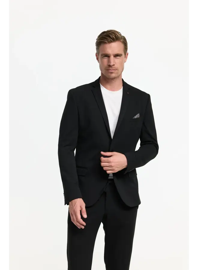 Colbert /Kostuum Modern Fit 202641 DiNorris-900 Zwart