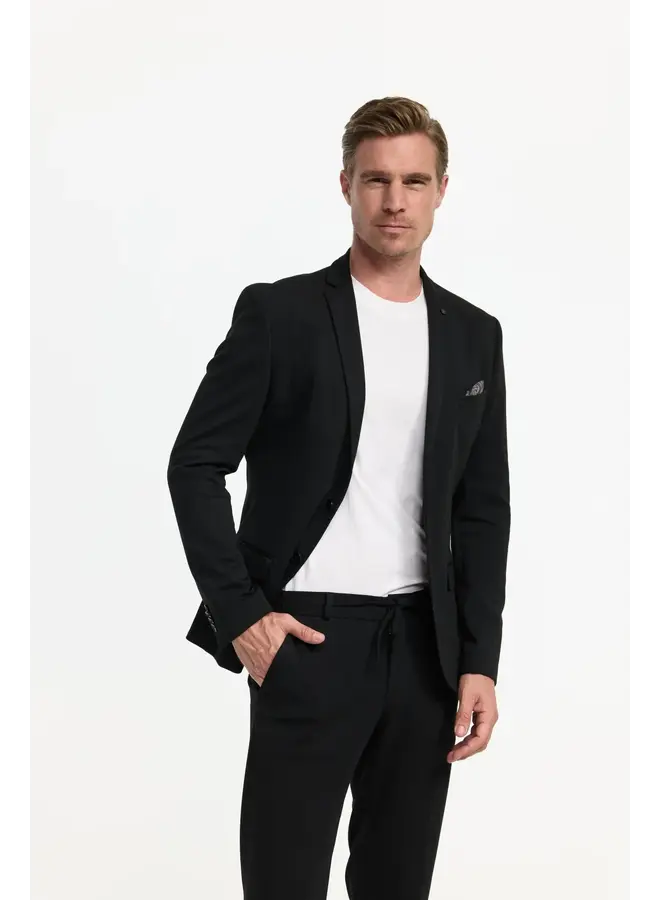 Colbert /Kostuum Modern Fit 202641 DiNorris-900 Zwart