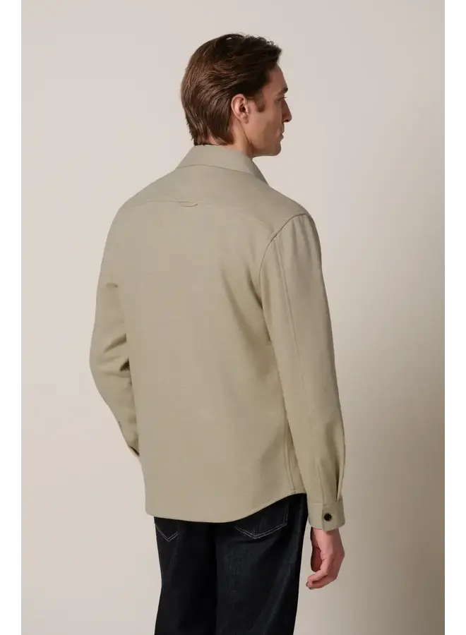 Overshirt Beige Knitted PPXF30001E