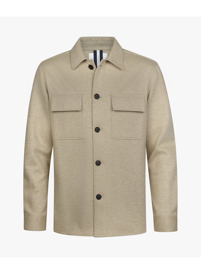 Overshirt Beige Knitted PPXF30001E